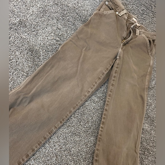 Levi's Brown Dad Utility Jeans Women’s Size 24 - Picture 5 of 8